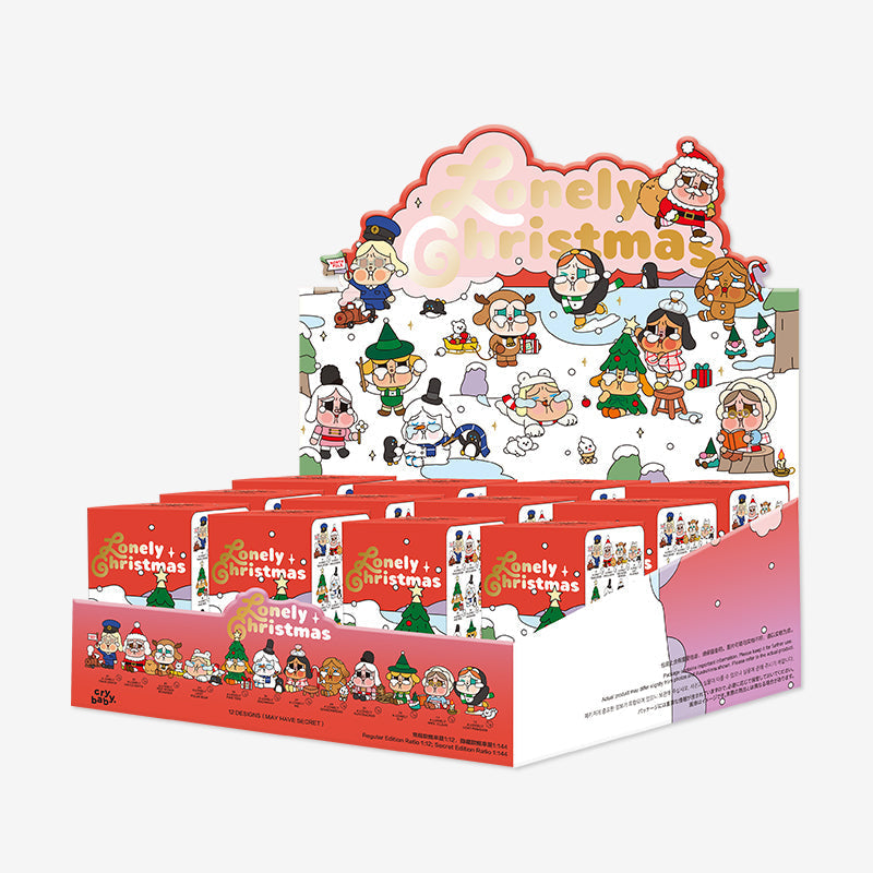 POP MART Crybaby Lonely Christmas Series-Whole Display Box (12pcs)-Pop Mart-Ace Cards &amp; Collectibles