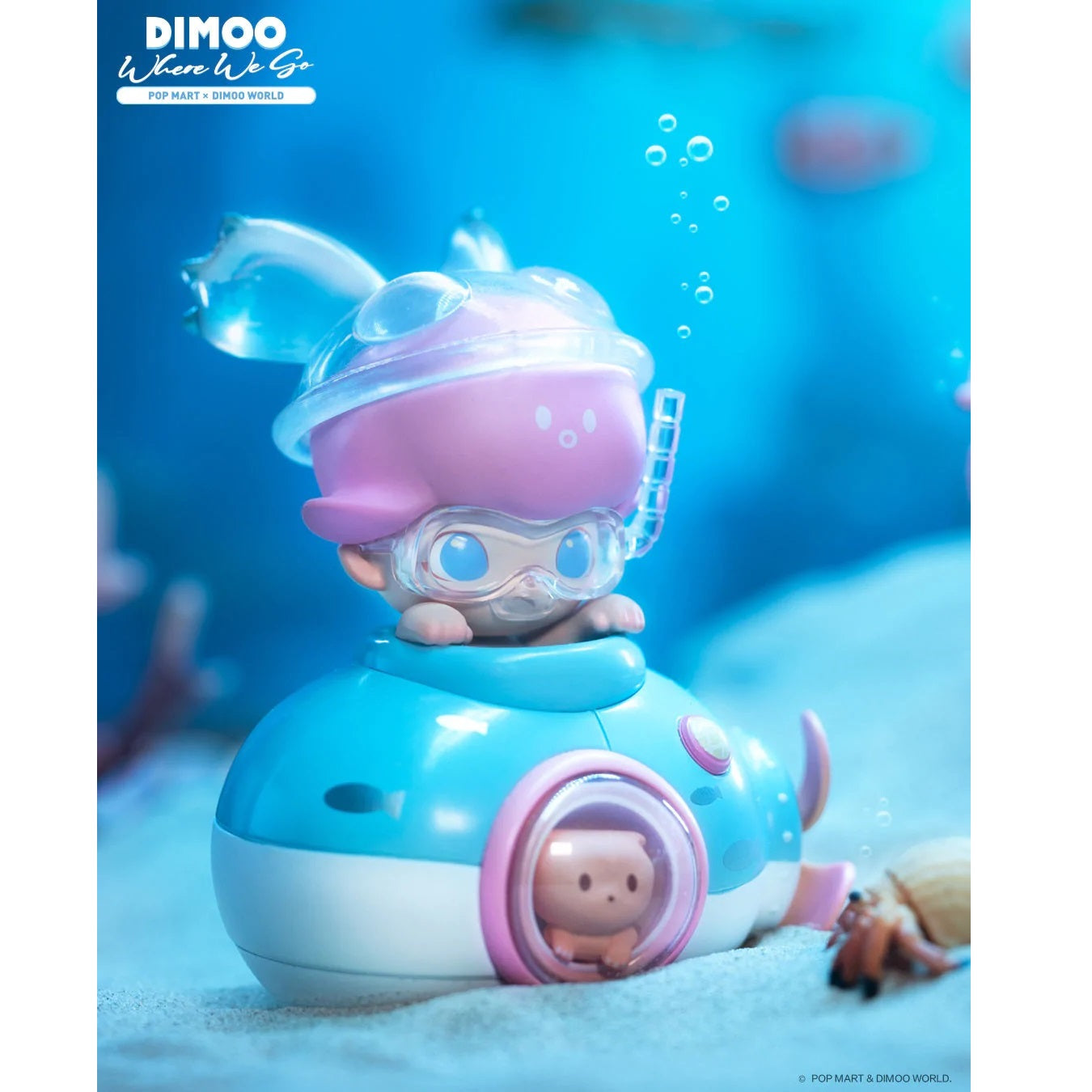 POP MART DIMOO Where We Go Series-Single Box (Random)-Pop Mart-Ace Cards & Collectibles