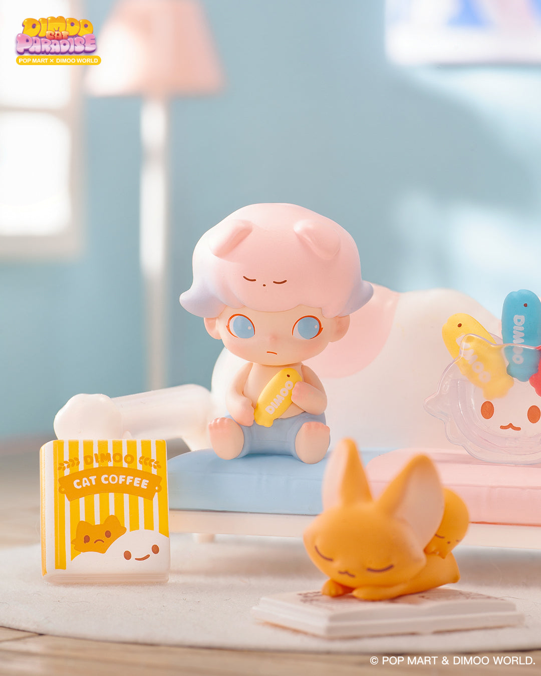 POP MART Dimoo Cat Paradise Series - Ace Cards Sdn Bhd