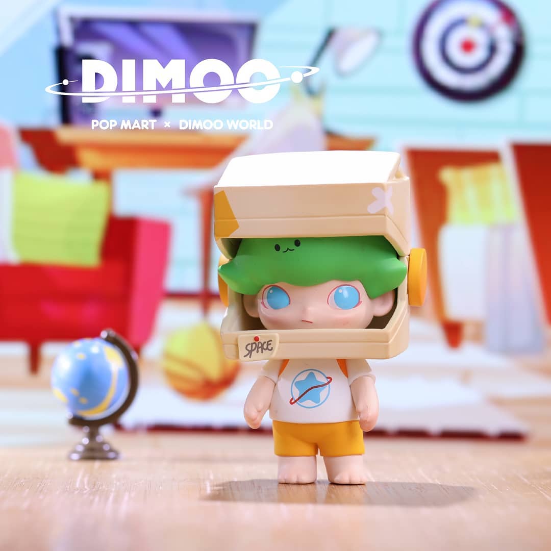 POP MART Dimoo Space Travel Series-Single Box (Random)-Pop Mart-Ace Cards &amp; Collectibles