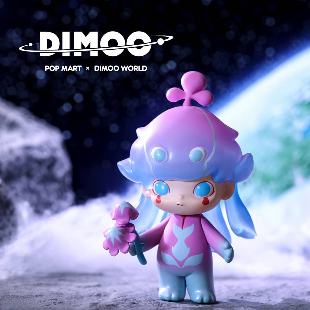 Dimoo Popmart Font POP MART Dimoo Space Travel Series - Ace Cards & Collectibles