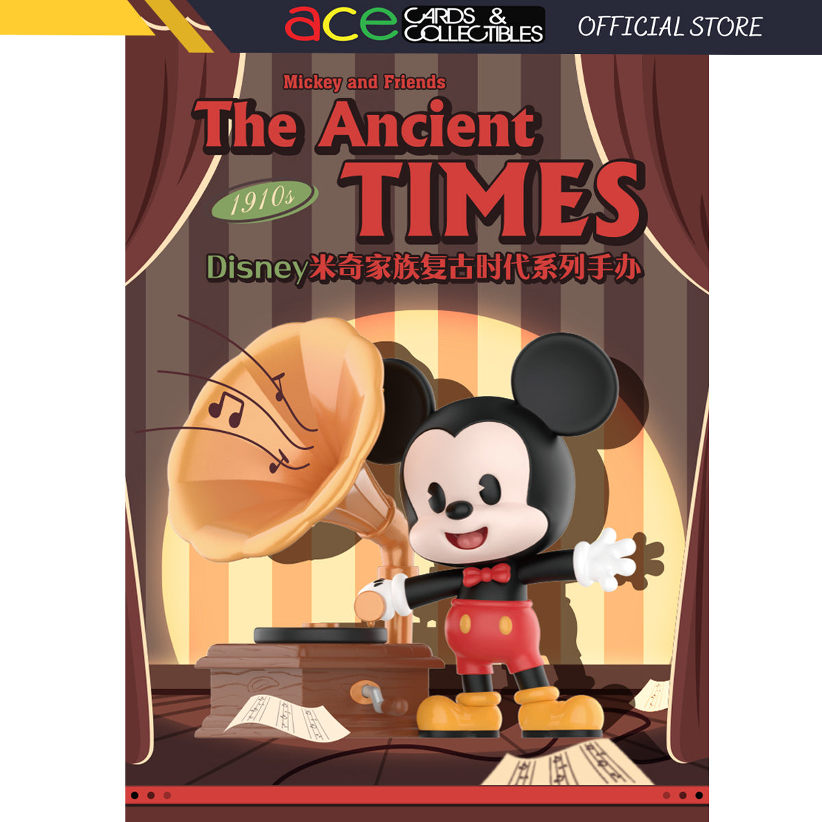 POP MART Disney Mickey & Friends The Ancient Times Series-Single Box (Random)-Pop Mart-Ace Cards & Collectibles