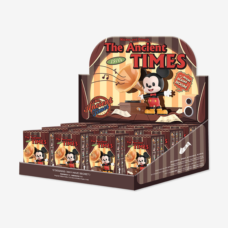 POP MART Disney Mickey &amp; Friends The Ancient Times Series-Whole Display Box (12pcs)-Pop Mart-Ace Cards &amp; Collectibles