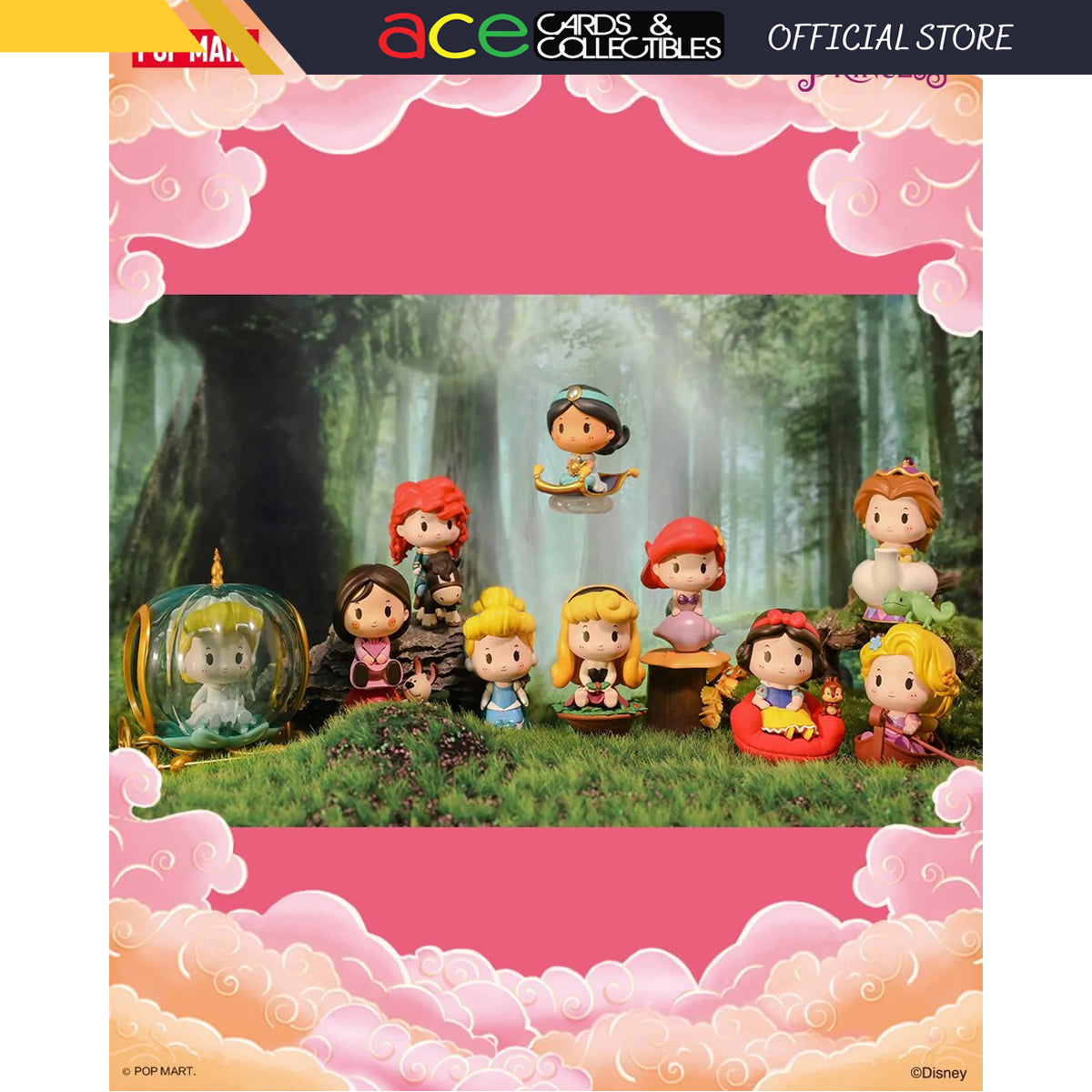 POP MART Disney Princess Exclusive Ride Series-Single Box (Random)-Pop Mart-Ace Cards &amp; Collectibles