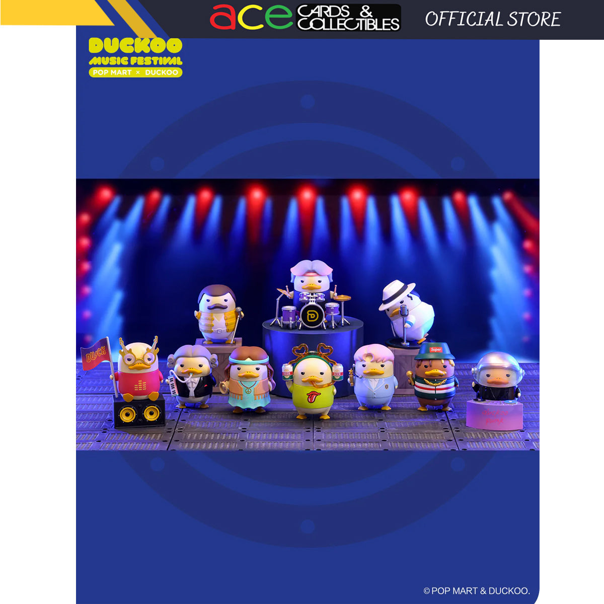 POP MART Duckoo Music Festival Series-Single Box (Random)-Pop Mart-Ace Cards &amp; Collectibles