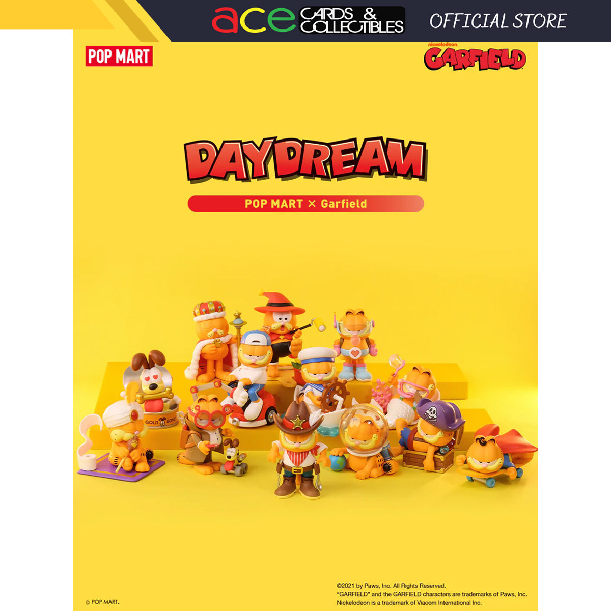 POP MART Garfield Day Dream Series-Single Box (Random)-Pop Mart-Ace Cards &amp; Collectibles
