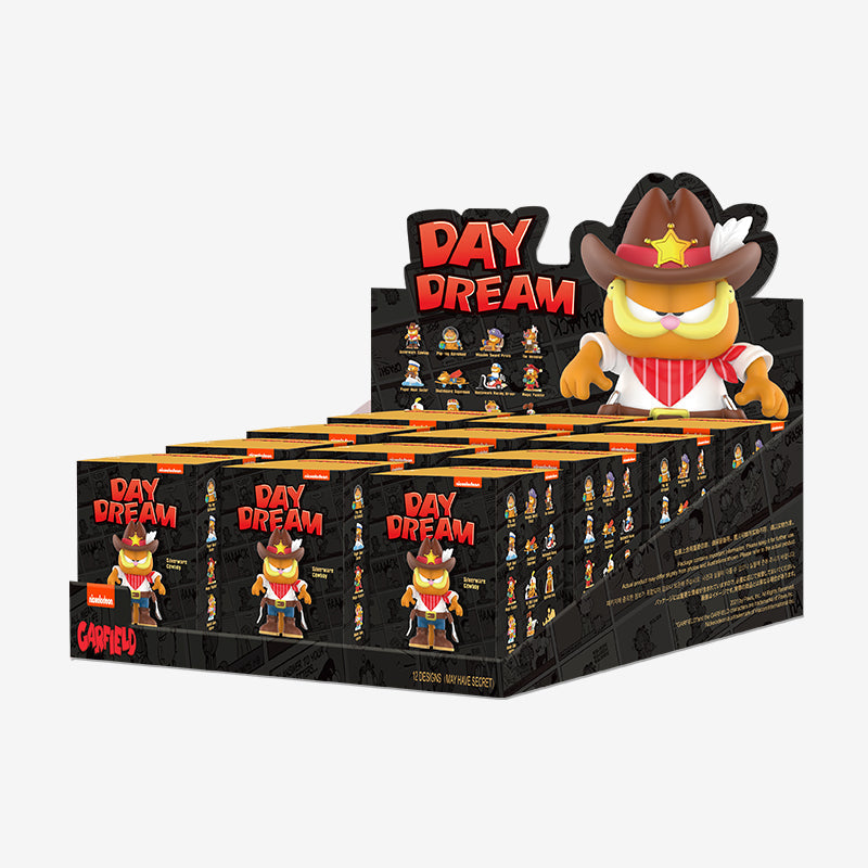 POP MART Garfield Day Dream Series-Whole Display Box (12pcs)-Pop Mart-Ace Cards &amp; Collectibles