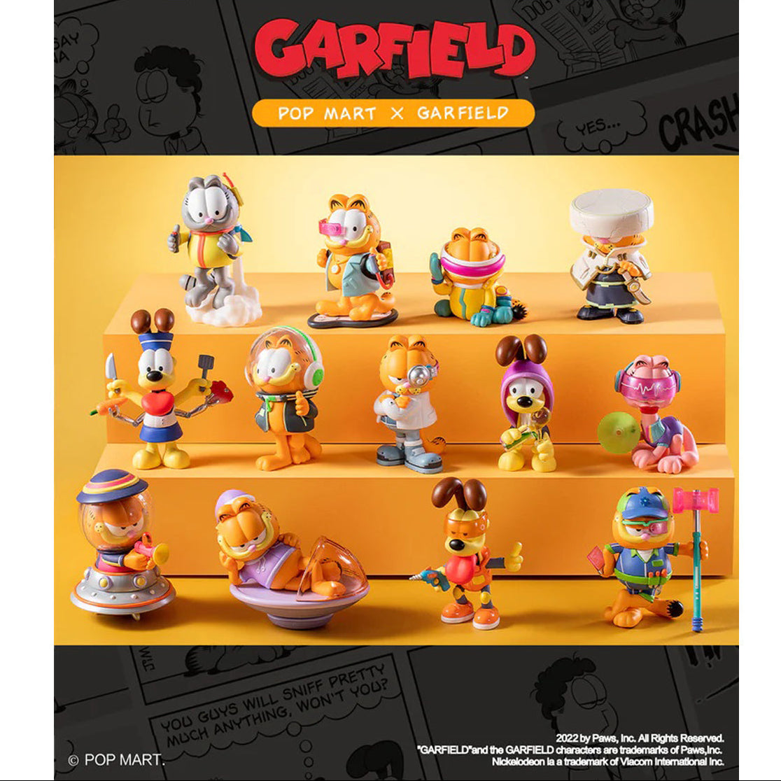 POP MART Garfield Future Fantasy Series-Single Box (Random)-Pop Mart-Ace Cards & Collectibles