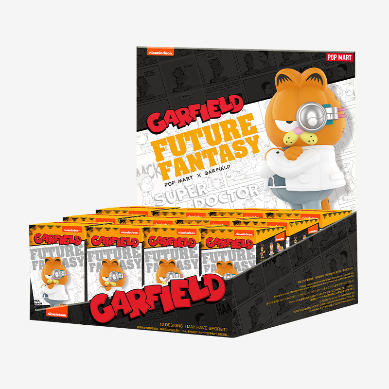 POP MART Garfield Future Fantasy Series-Whole Display Box (12pcs)-Pop Mart-Ace Cards &amp; Collectibles
