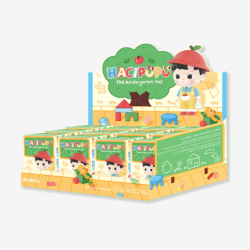 POP MART Hacipupu The Kindergarten Day Series-Whole Display Box (12pcs)-Pop Mart-Ace Cards &amp; Collectibles