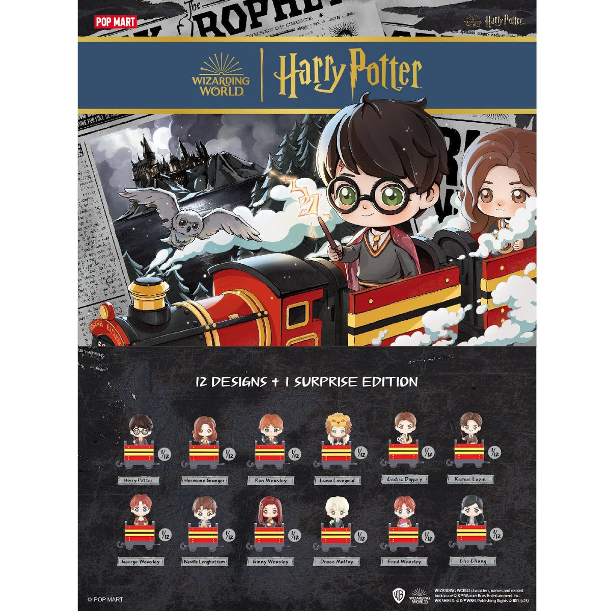 POP MART Harry Potter Heading to Hogwarts Series-Single Box (Random)-Pop Mart-Ace Cards &amp; Collectibles