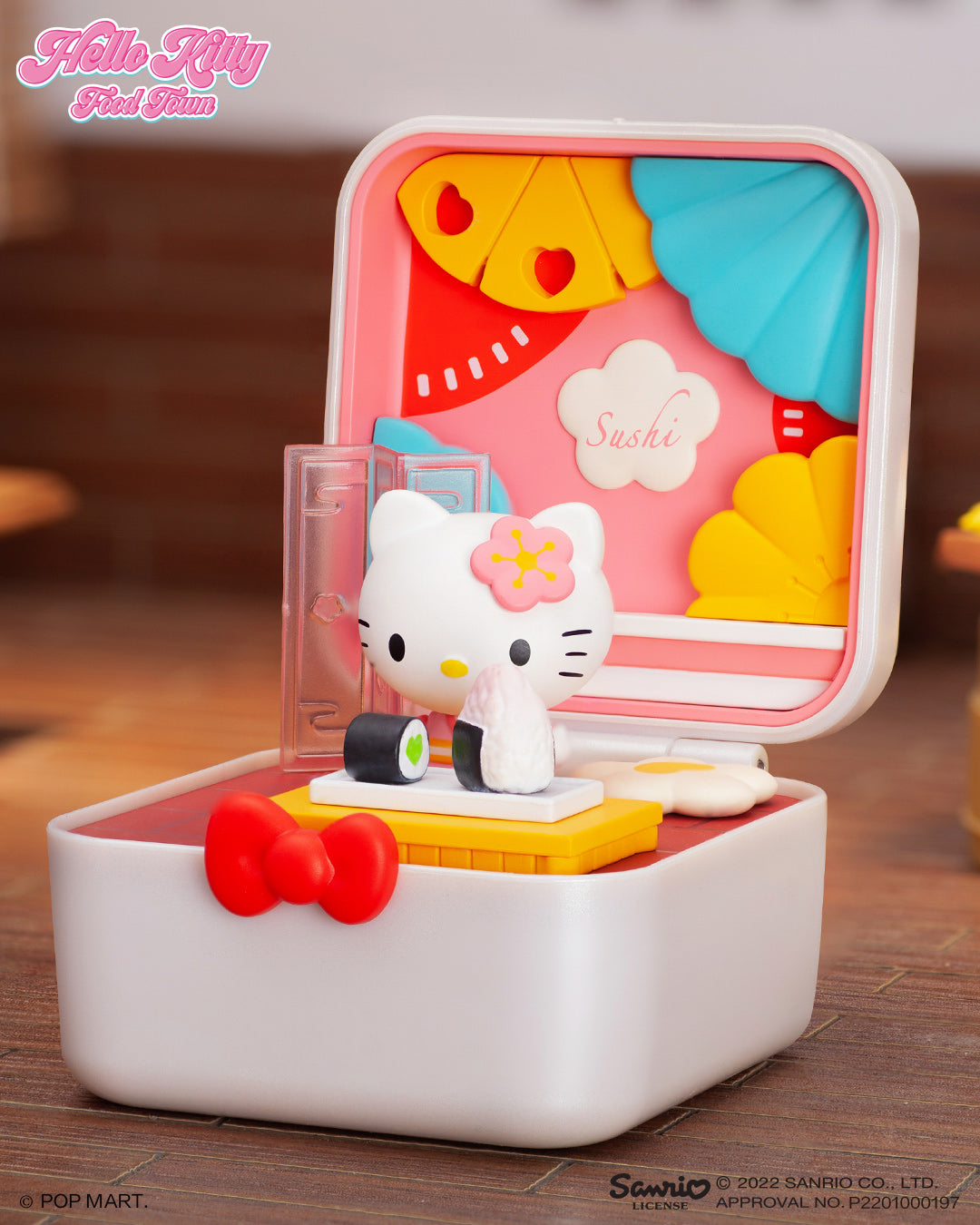 POP MART Hello Kitty Food Town Series-Single Box (Random)-Pop Mart-Ace Cards &amp; Collectibles