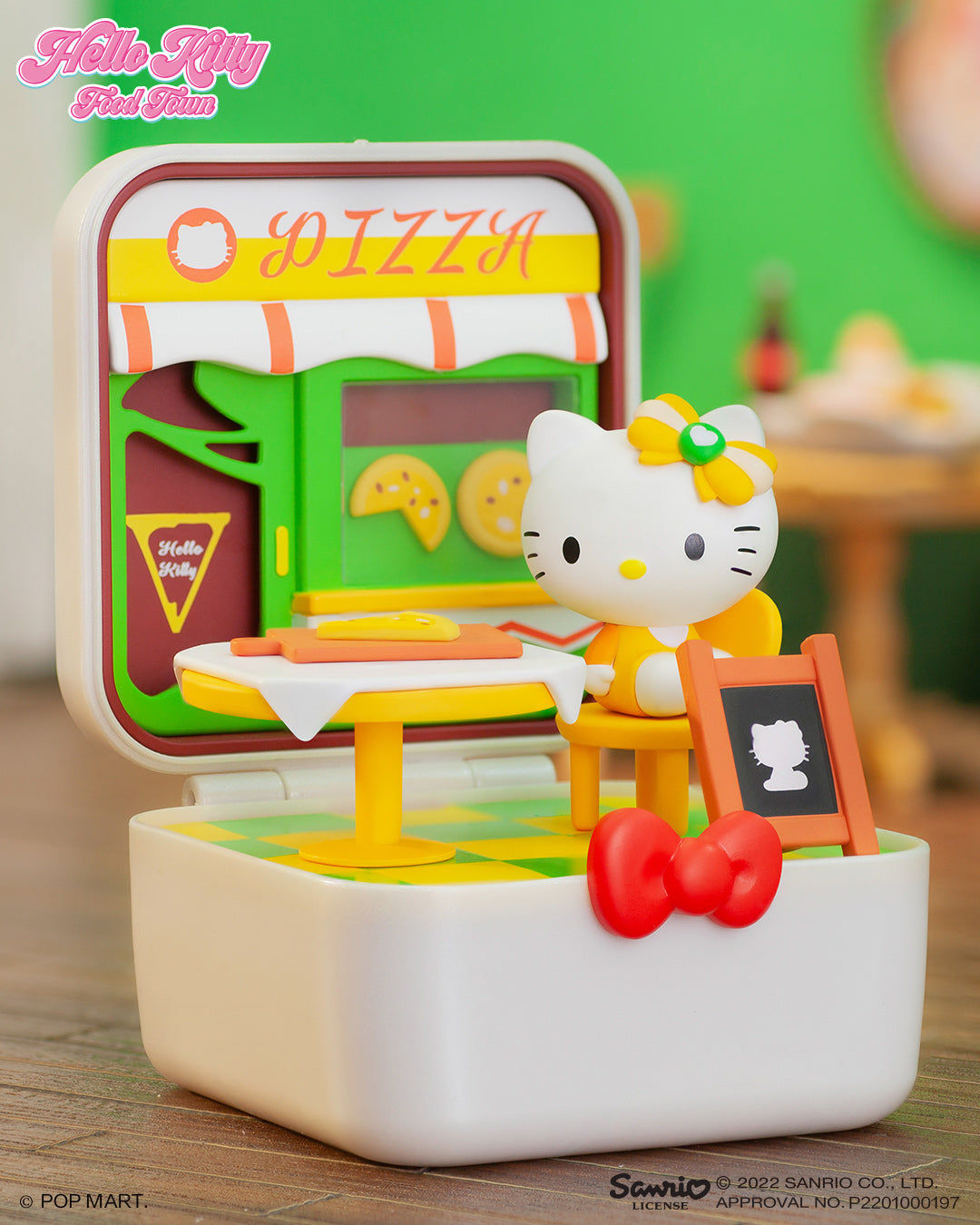 POP MART Hello Kitty Food Town Series-Single Box (Random)-Pop Mart-Ace Cards &amp; Collectibles