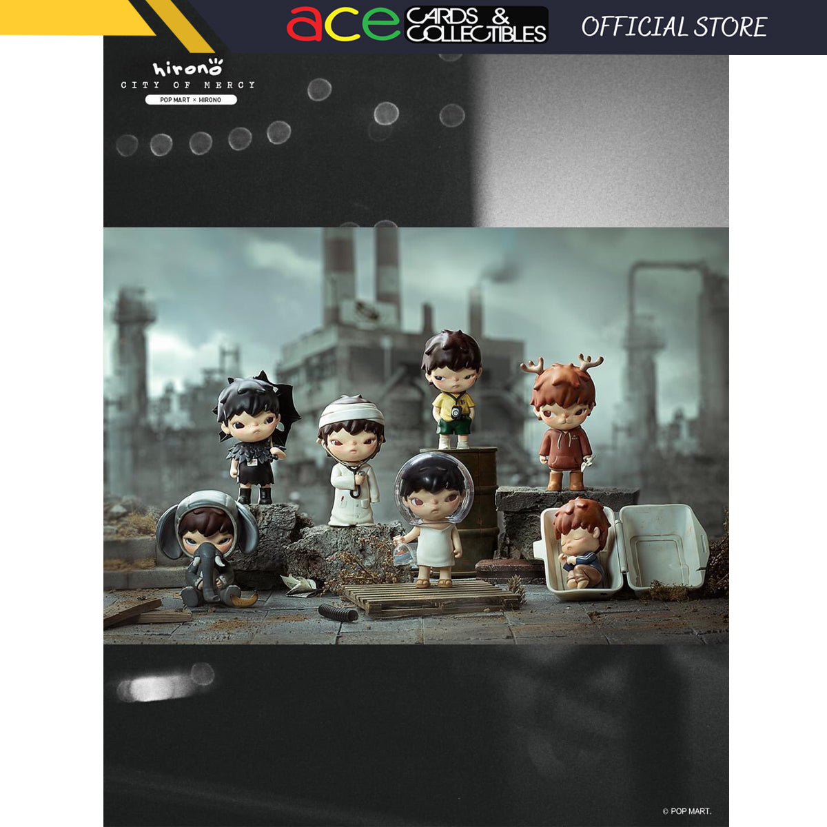 POP MART Hirono City of Mercy Series-Single Box (Random)-Pop Mart-Ace Cards & Collectibles