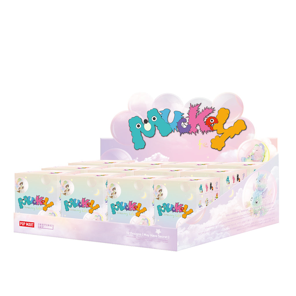 POP MART Instinctoy Muckey Dream Life Series-Whole Display Box (12pcs)-Pop Mart-Ace Cards &amp; Collectibles