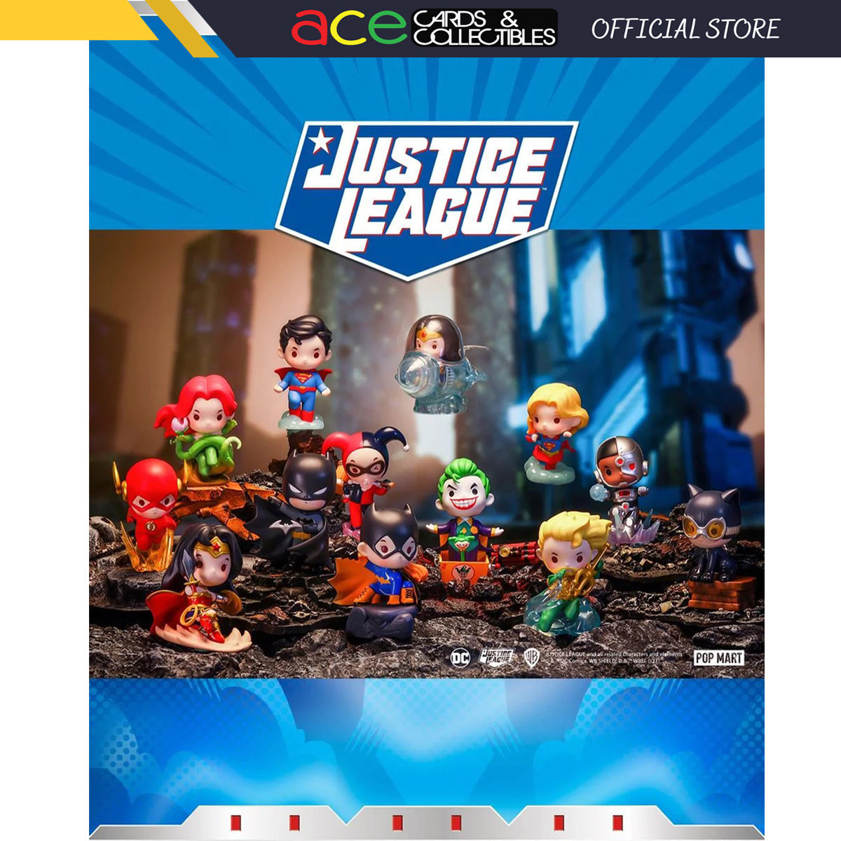 POP MART Justice League Series-Single Box (Random)-Pop Mart-Ace Cards & Collectibles
