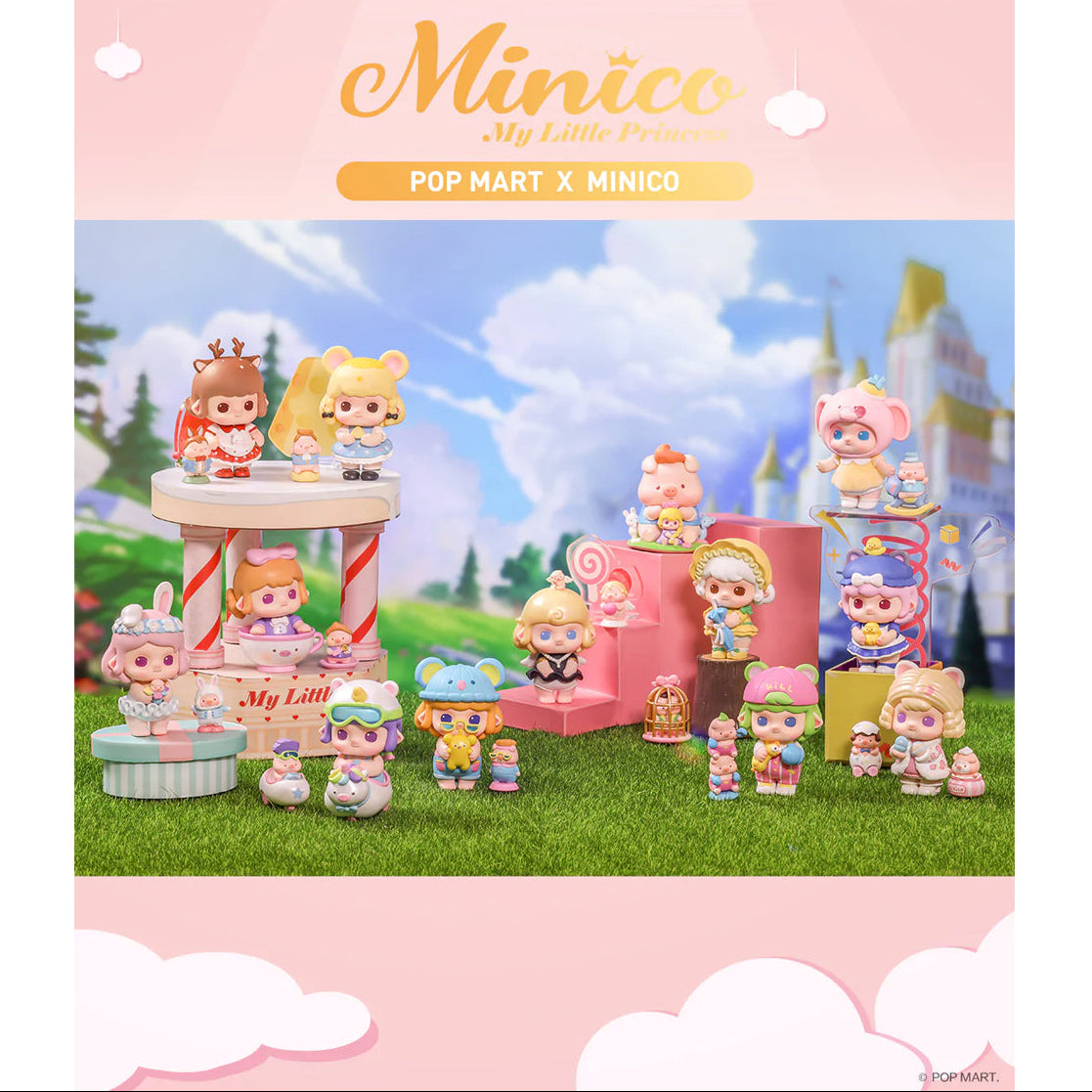 POP MART Minico My Little Princess Series-Single Box (Random)-Pop Mart-Ace Cards & Collectibles