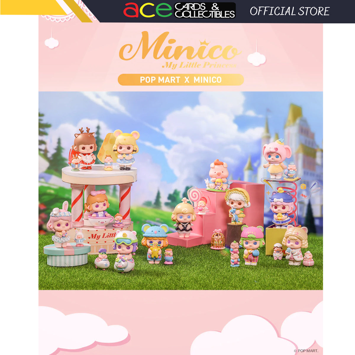POP MART Minico My Little Princess Series-Single Box (Random)-Pop Mart-Ace Cards & Collectibles