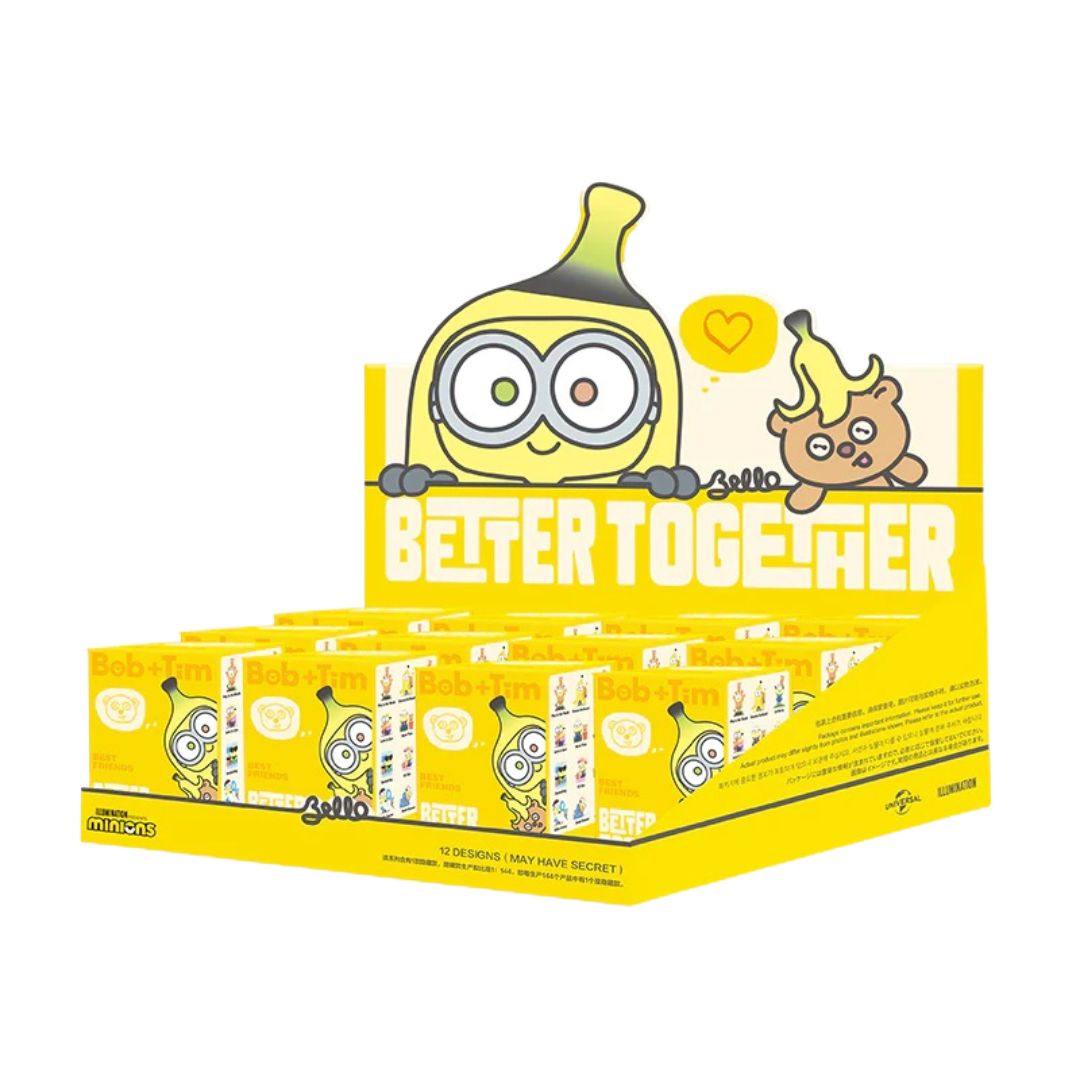 POP MART Minions Better Together Series-Whole Display Box (12 pcs)-Pop Mart-Ace Cards &amp; Collectibles