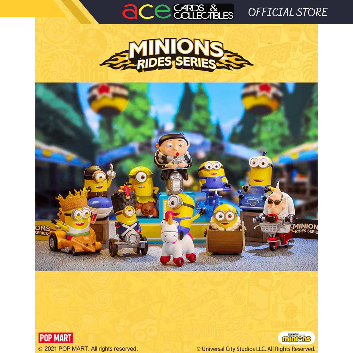 POP MART Minions Rides Series-Single Box (Random)-Pop Mart-Ace Cards & Collectibles