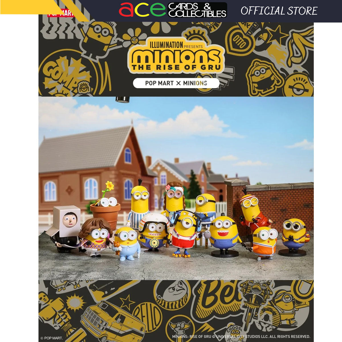 POP MART Minions The Rise of Gru Series-Single Box (Random)-Pop Mart-Ace Cards &amp; Collectibles