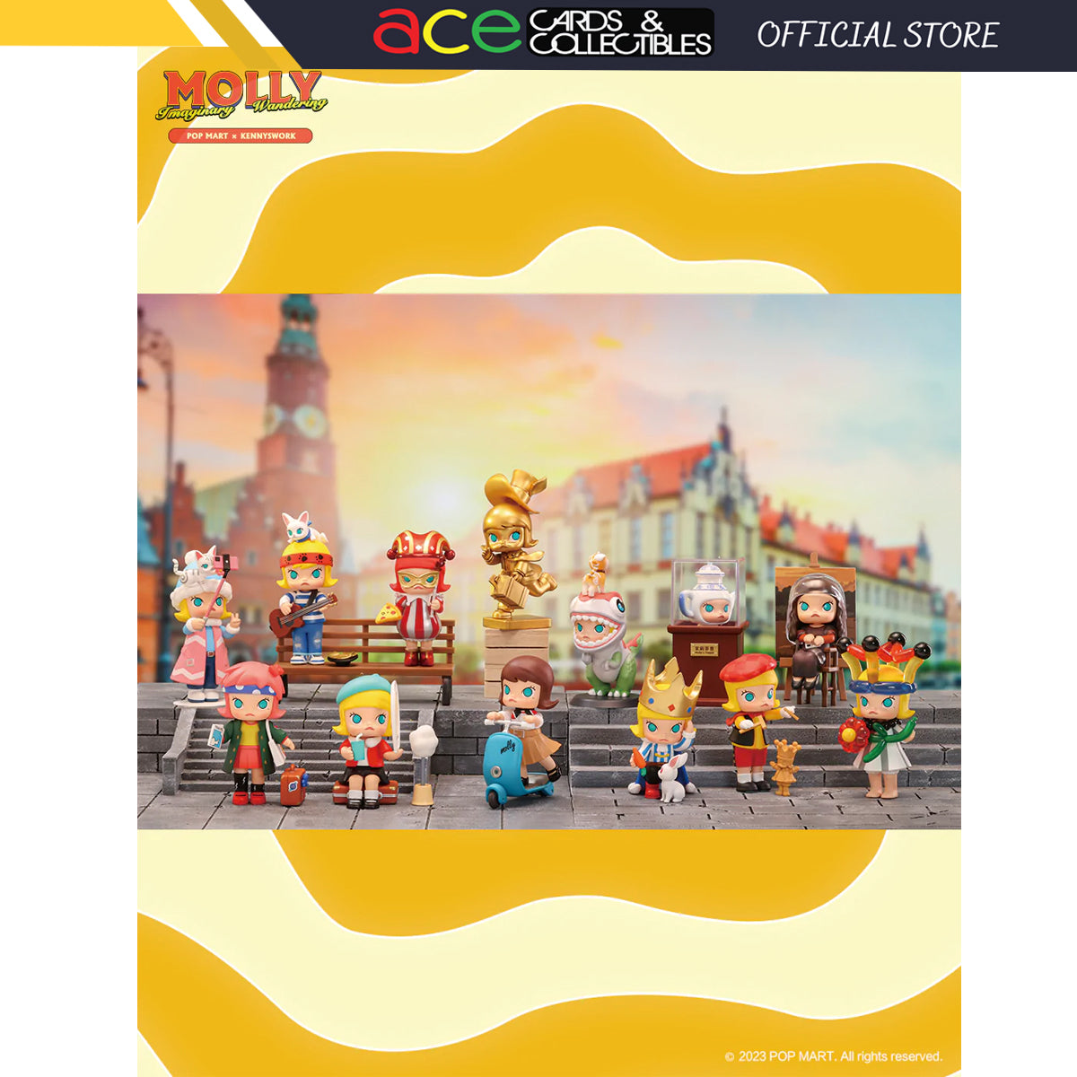 POP MART Molly Imaginary Wondering Series-Single Box (Random)-Pop Mart-Ace Cards & Collectibles
