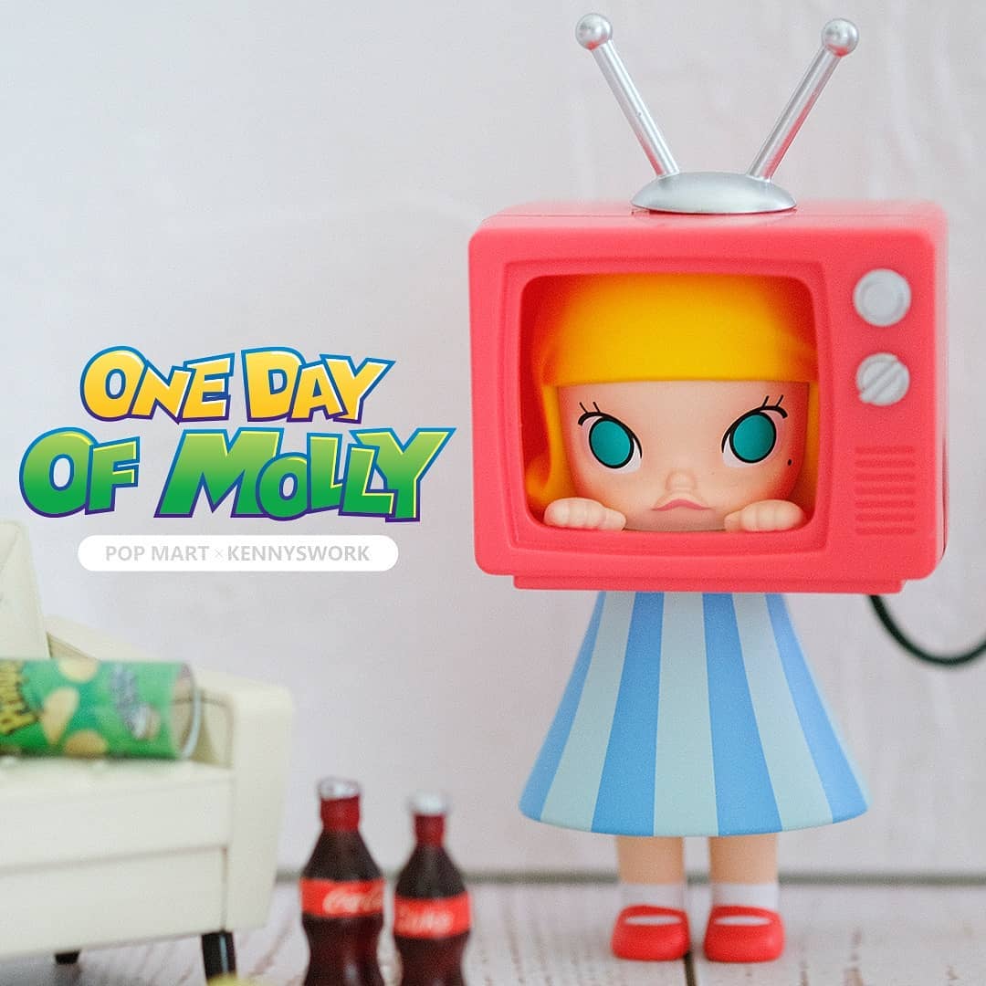 POP MART Molly One Day of Molly Series-Single Box (Random)-Pop Mart-Ace Cards &amp; Collectibles