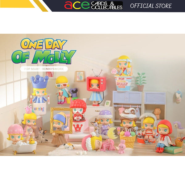POP MART Molly One Day of Molly Series-Single Box (Random)-Pop Mart-Ace Cards & Collectibles