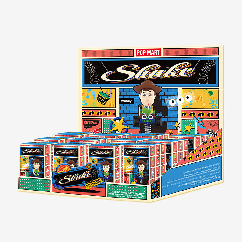 POP MART Pixar Shake Let&#39;s Play Series-Whole Display Box (12pcs)-Pop Mart-Ace Cards &amp; Collectibles
