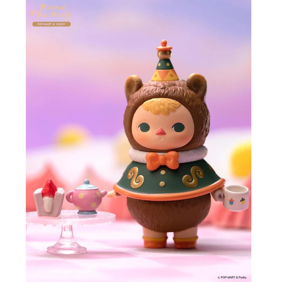POP MART Pucky Animal Tea Party Series-Single Box (Random)-Pop Mart-Ace Cards & Collectibles