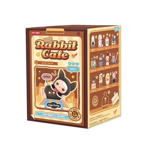 POP MART Pucky Rabbit Café Series-Single Box (Random)-Pop Mart-Ace Cards &amp; Collectibles