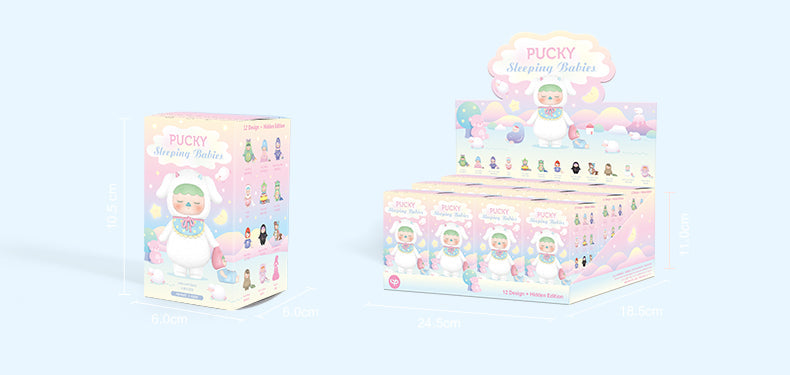 POP MART Pucky Sleeping Babies Series-Single Box (Random)-Pop Mart-Ace Cards & Collectibles