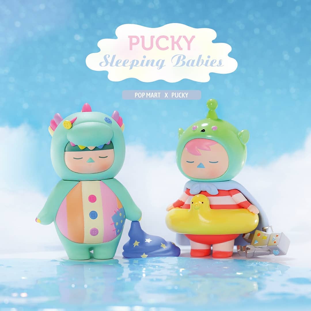 POP MART Pucky Sleeping Babies Series-Single Box (Random)-Pop Mart-Ace Cards &amp; Collectibles