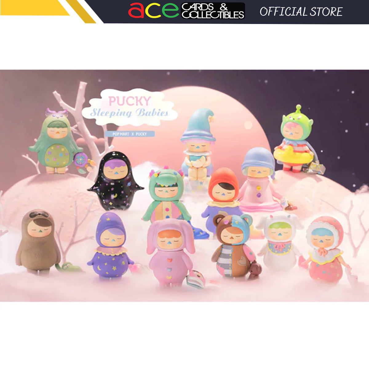POP MART Pucky Sleeping Babies Series-Single Box (Random)-Pop Mart-Ace Cards & Collectibles