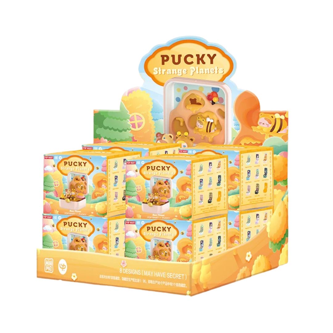 POP MART Pucky Strange Stars Scene Series-Single Box (Random)-Pop Mart-Ace Cards & Collectibles