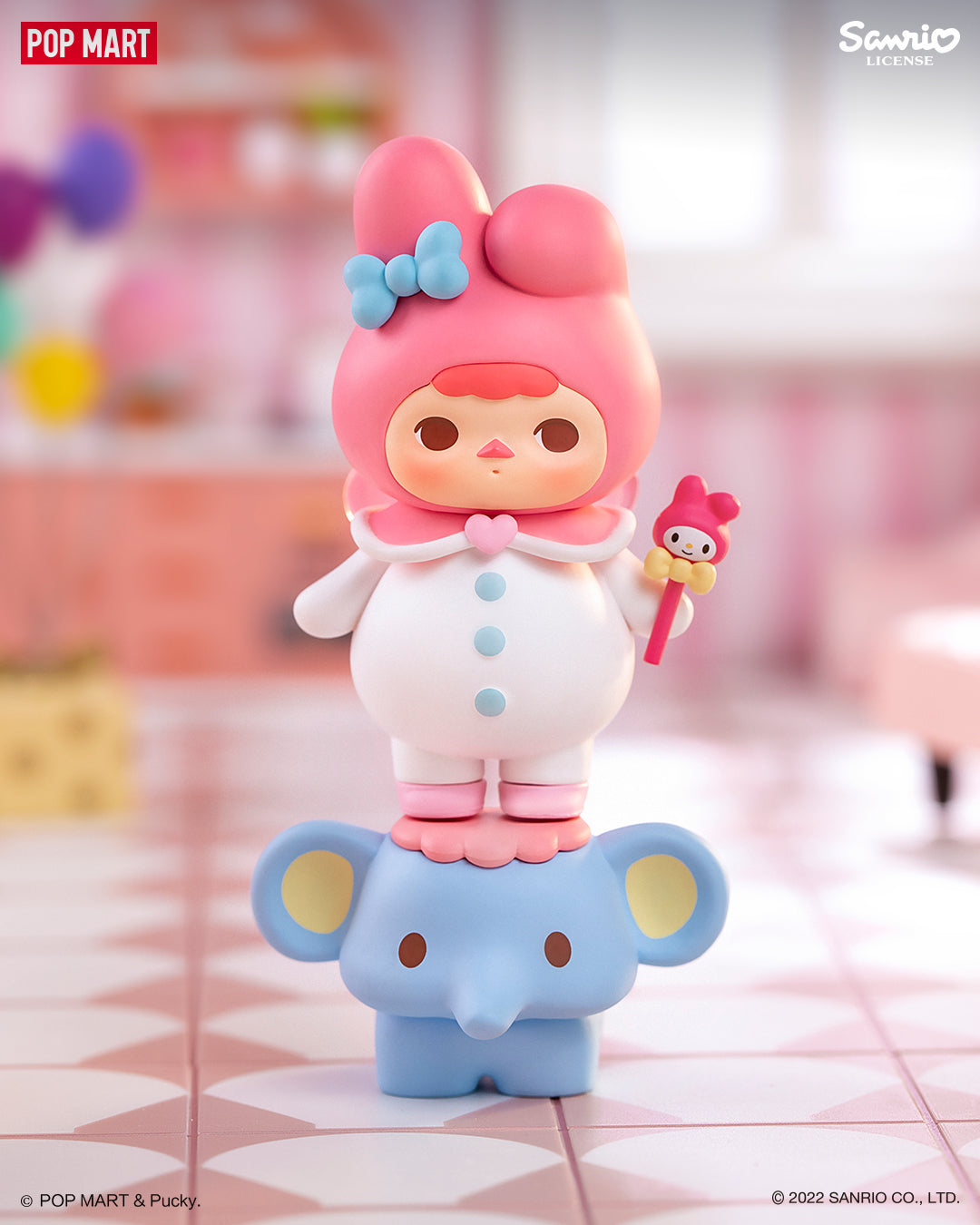 POP MART Pucky x Sanrio Characters Series x Hello Kitty-Single Box (Random)-Pop Mart-Ace Cards &amp; Collectibles