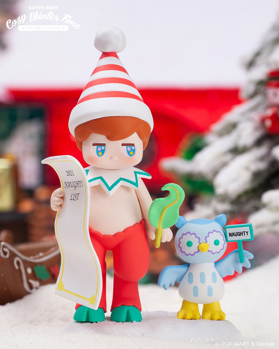 POP MART Satyr Rory Cozy Winter Time Series-Single Box (Random)-Pop Mart-Ace Cards &amp; Collectibles