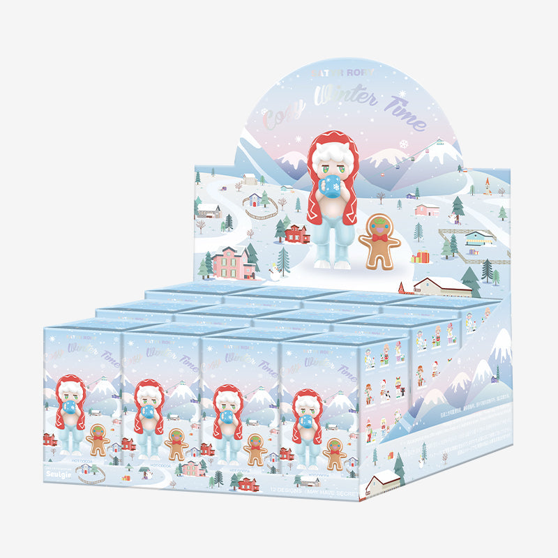 POP MART Satyr Rory Cozy Winter Time Series-Whole Display Box (12pcs)-Pop Mart-Ace Cards &amp; Collectibles