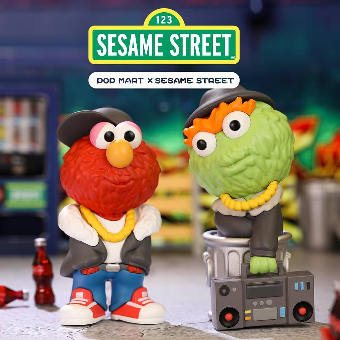 POP MART Sesame Street Street Series-Single Box (Random)-Pop Mart-Ace Cards & Collectibles