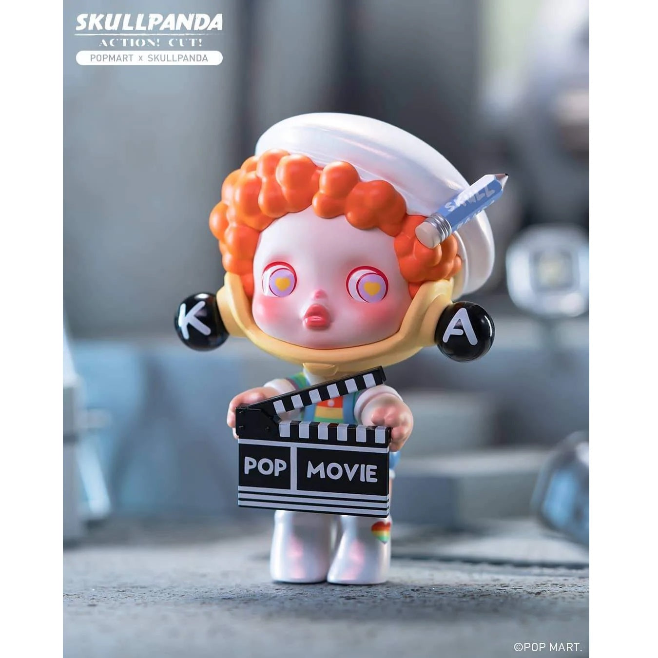 POP MART Skull Panda Action! Cut! Series-Single Box (Random)-Pop Mart-Ace Cards & Collectibles