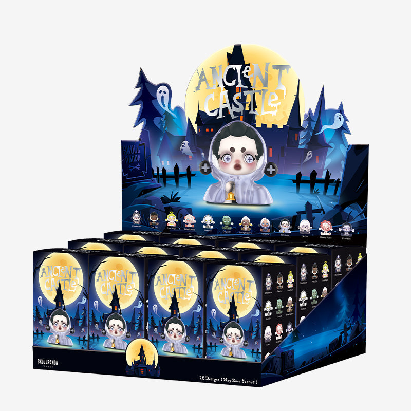POP MART Skull Panda Ancient Castle Series-Whole Display Box (12pcs)-Pop Mart-Ace Cards &amp; Collectibles