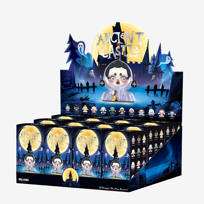POP MART Skull Panda Ancient Castle Series-Whole Display Box (12pcs)-Pop Mart-Ace Cards & Collectibles