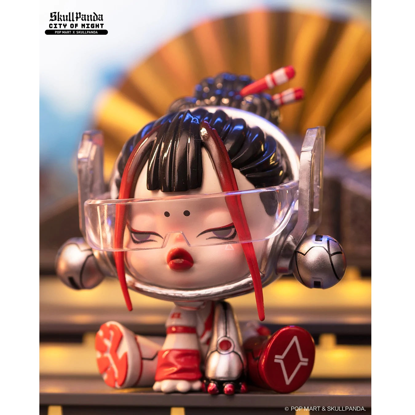 POP MART Skull Panda City Of Night Series-Single Box (Random)-Pop Mart-Ace Cards & Collectibles