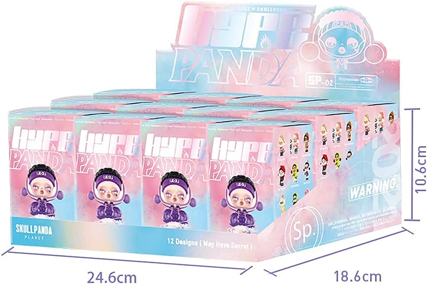 POP MART Skull Panda Hypepanda Series-Whole Display Box (12pcs)-Pop Mart-Ace Cards &amp; Collectibles