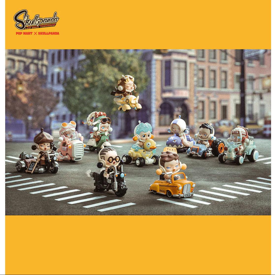 POP MART Skull Panda Laid Back Tomorrow Series-Single Box (Random)-Pop Mart-Ace Cards & Collectibles