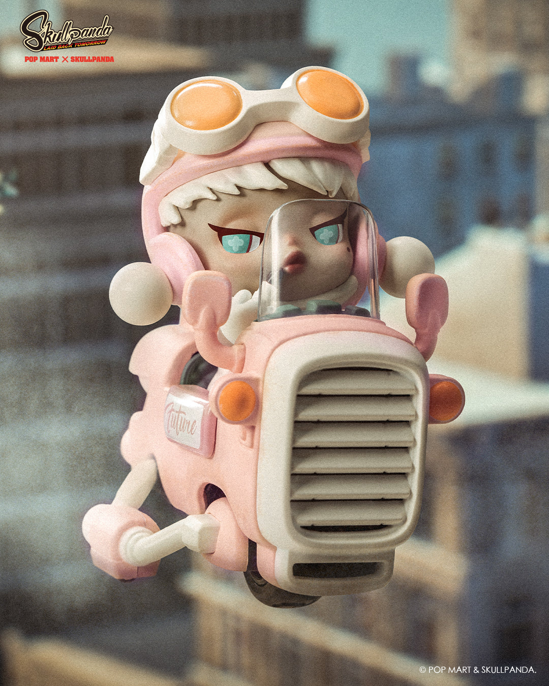 POP MART Skull Panda Laid Back Tomorrow Series-Single Box (Random)-Pop Mart-Ace Cards & Collectibles