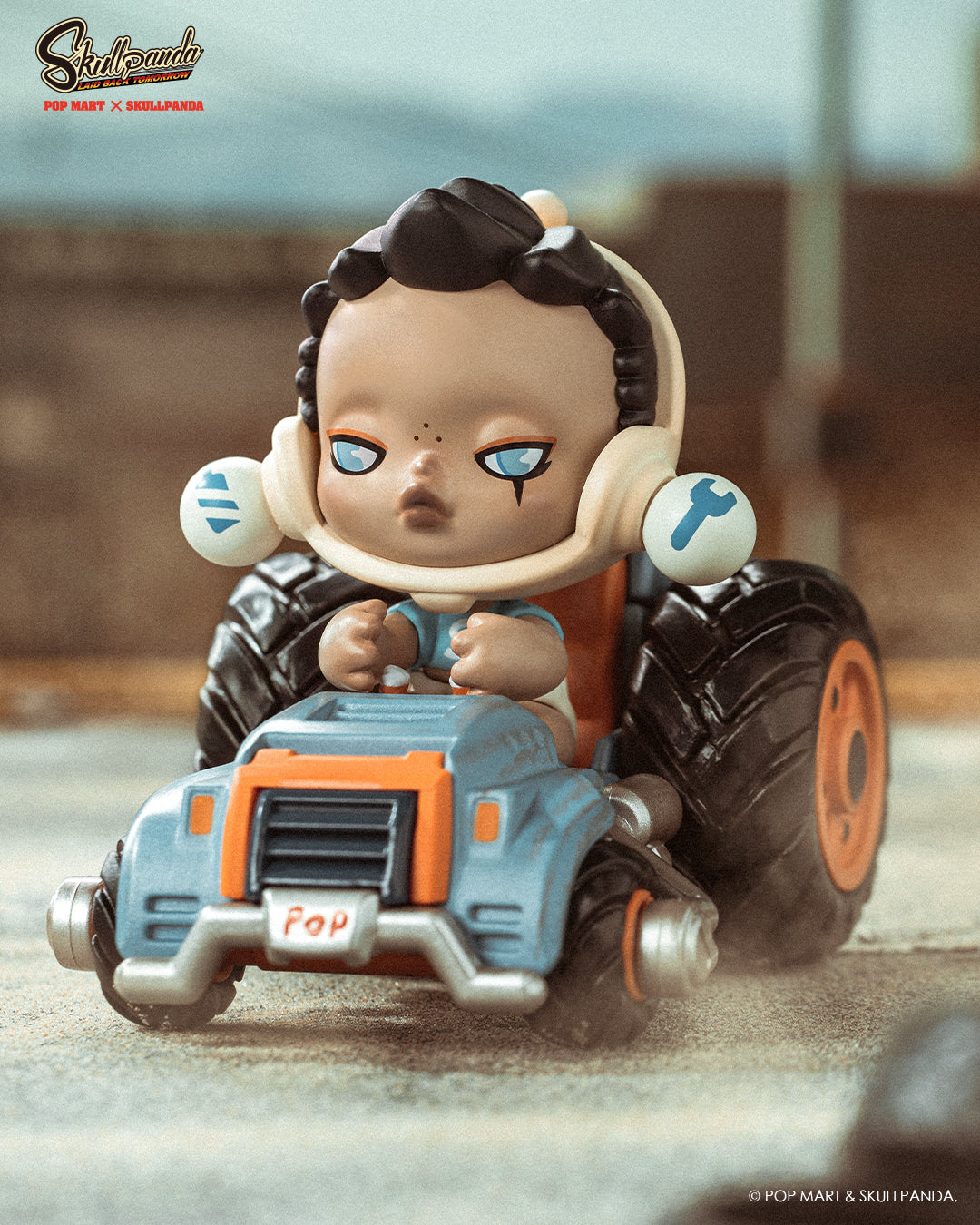 POP MART Skull Panda Laid Back Tomorrow Series-Single Box (Random)-Pop Mart-Ace Cards & Collectibles