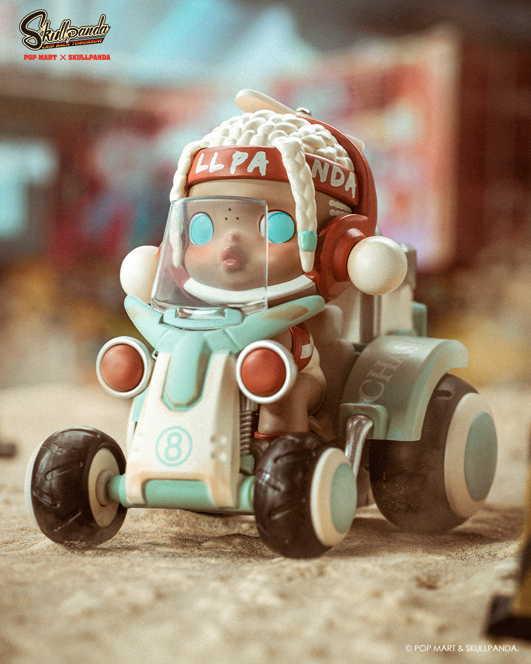 POP MART Skull Panda Laid Back Tomorrow Series-Single Box (Random)-Pop Mart-Ace Cards & Collectibles