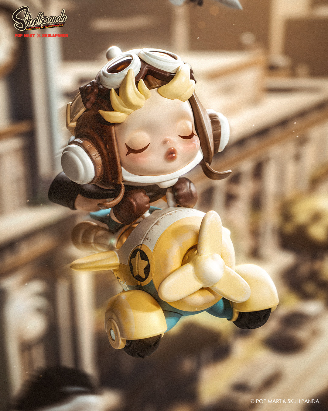 POP MART Skull Panda Laid Back Tomorrow Series-Single Box (Random)-Pop Mart-Ace Cards & Collectibles