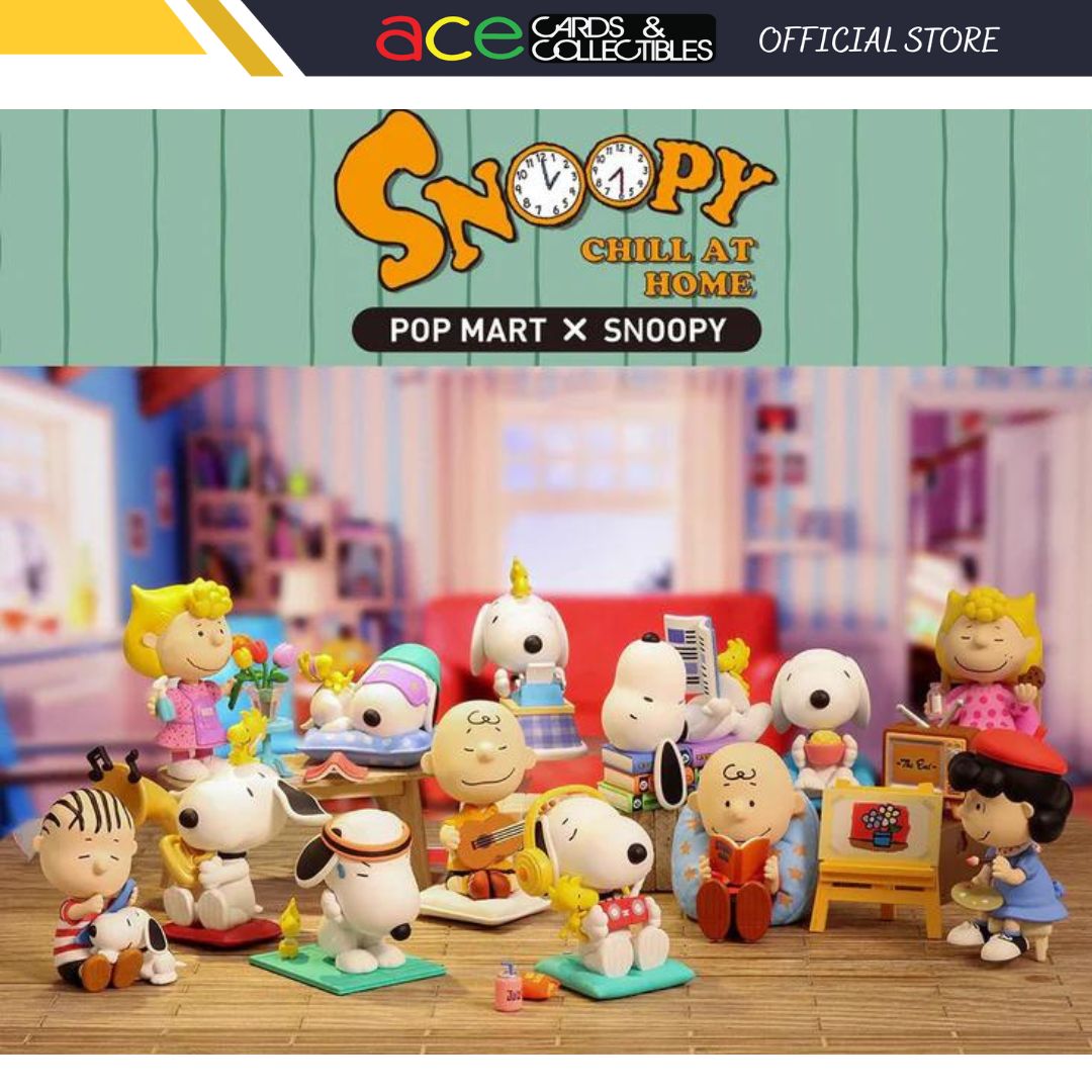 POP MART Snoopy Chill At Home Series-Single Box (Random)-Pop Mart-Ace Cards &amp; Collectibles